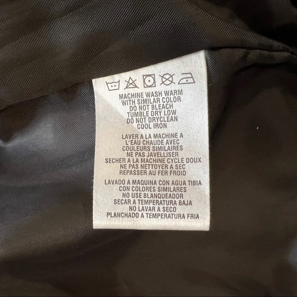Harley Davidson Snap Front Cropped Moto Jacket  with Made in Milwaukee P… - Picture 14 of 16